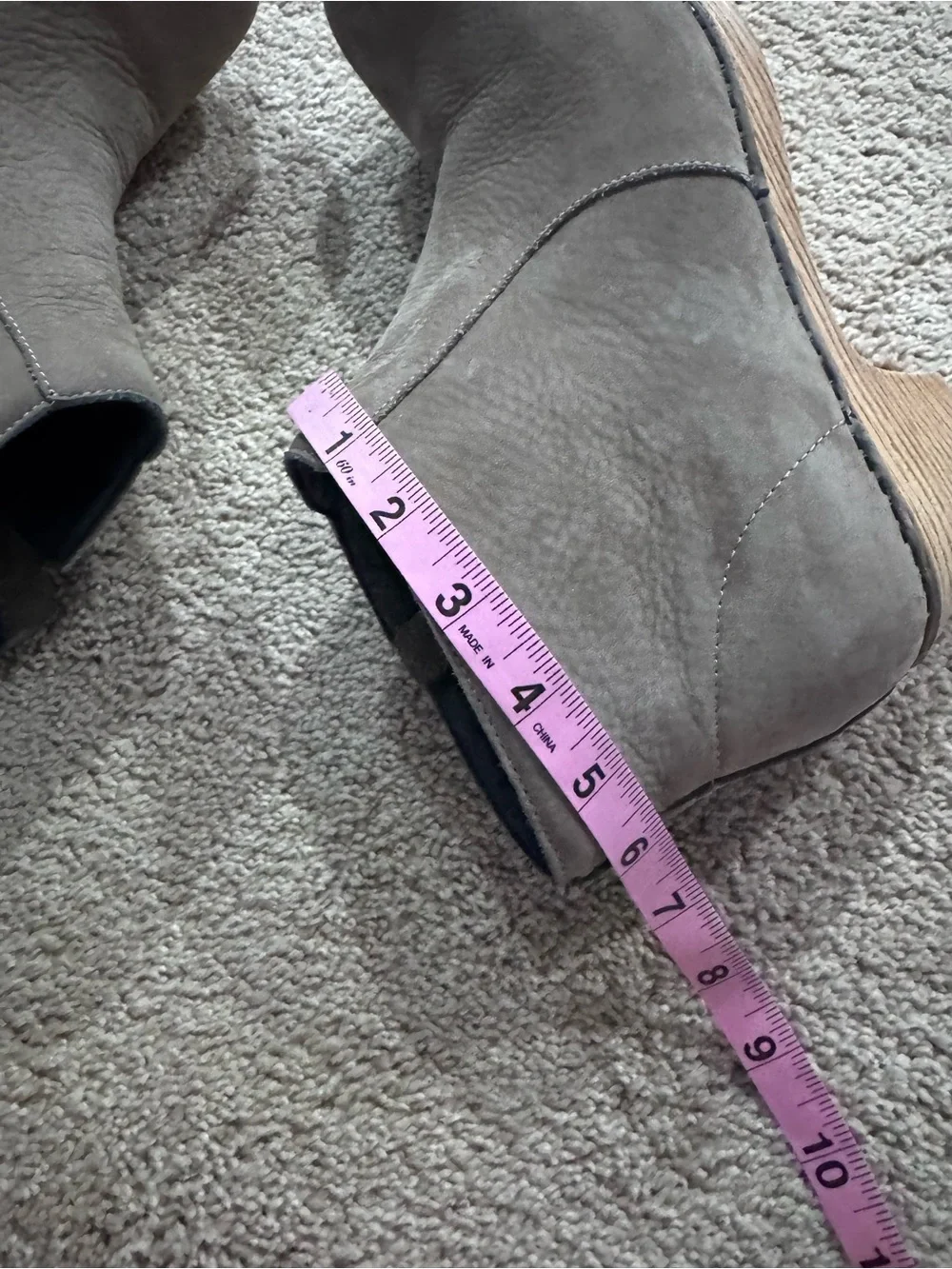 Dansko Gray Leather Ankle Booties Boots Block Heel Women’s US Size 10.5 - 11